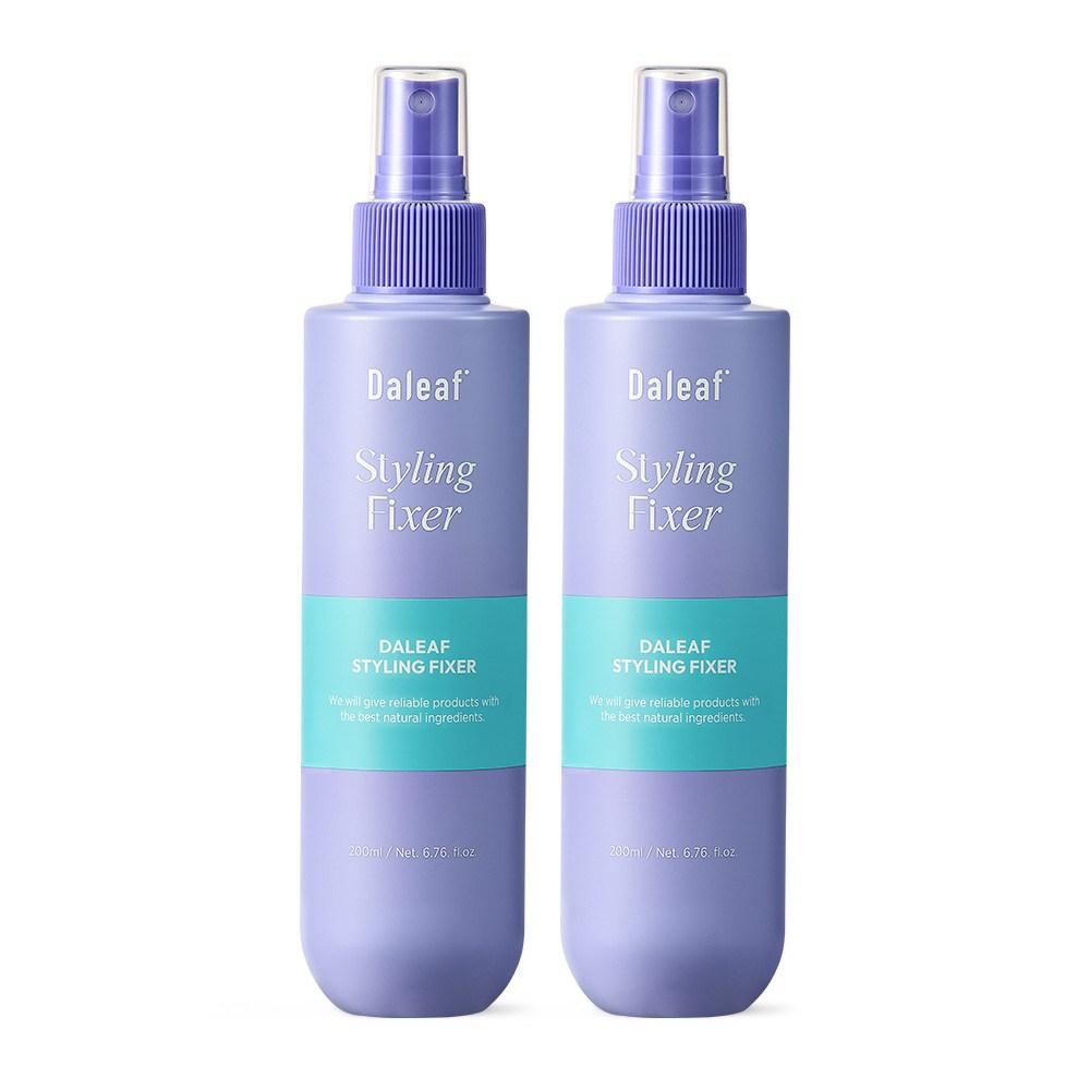 Daleaf Glam Styling Hair Fixer Spray, 200ml, 2 pcs.