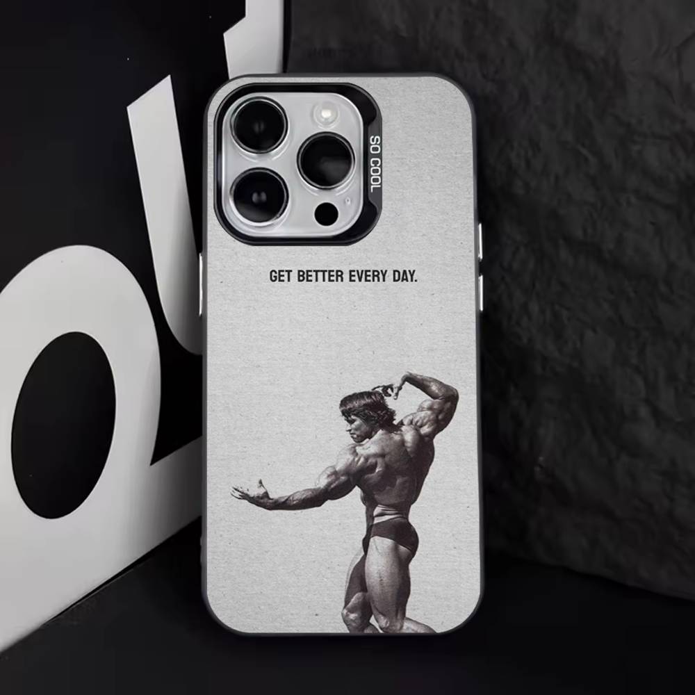 

A-Arnold Schwarzenegger-R Phone Case For iPhone 17,16,15,14,13,12,11,Pro,XS,Max,Plus,Mini,SE4,E Black Matte Shockproof Cover iPhone17Pro