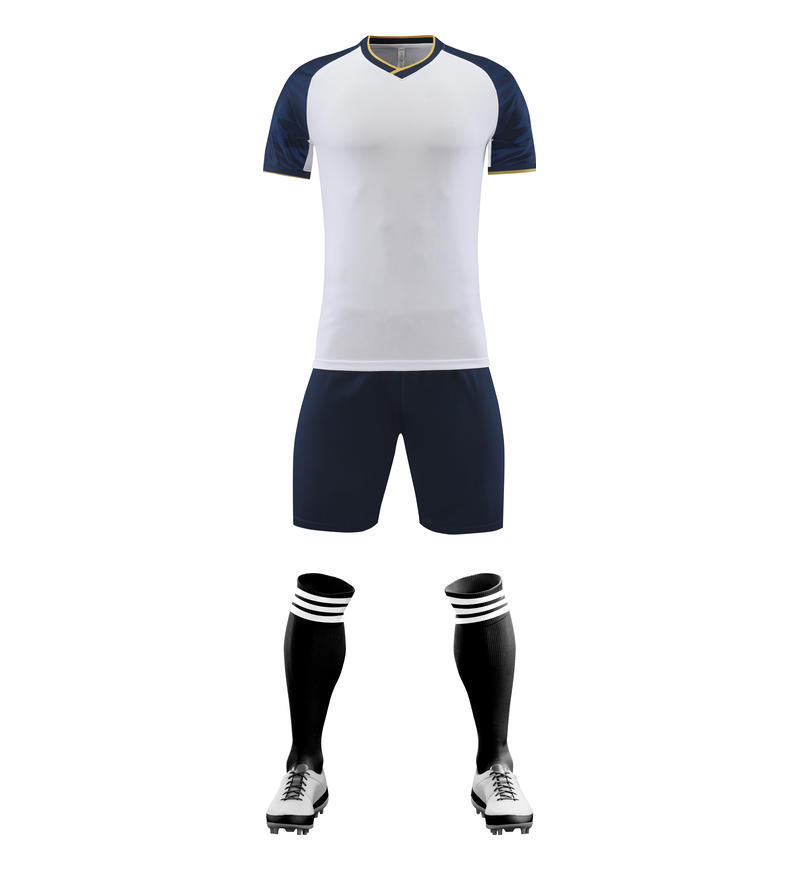 Football Uniform Game Suit Team Uniform Boys' Summer Breathable Training Uniform Loose Fit 2403