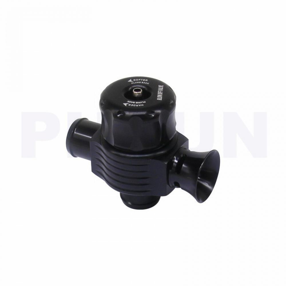 25Mm Universal Black Aluminum Alloy Blow Off Valve Bov Dual Port Dump Valve Kit