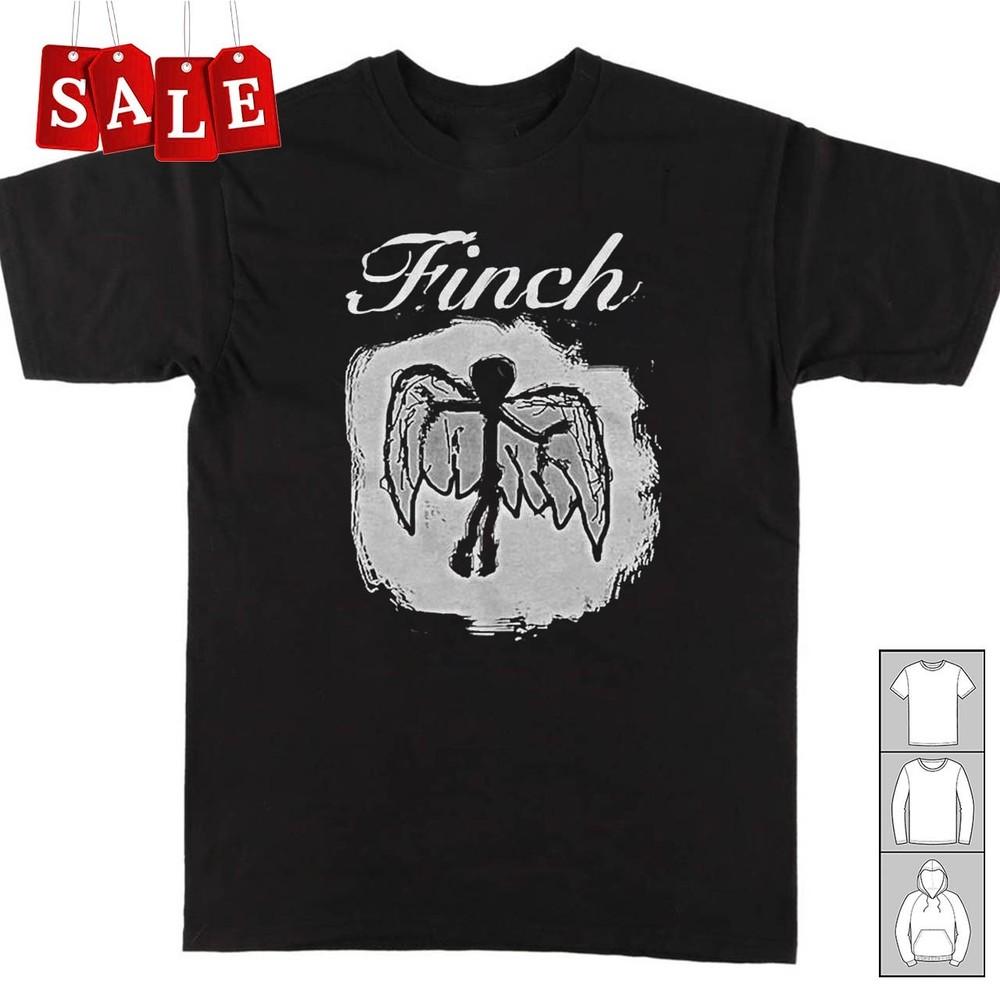 New 2002 Finch vintage band Gift For Fans Unisex S-5XL Shirt UK201 Unisex T-Shirt