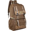 Men Women Durable Canvas Backpack Large Capacity Outdoor Hiking Travel Luggage Bag Big Student School Bag