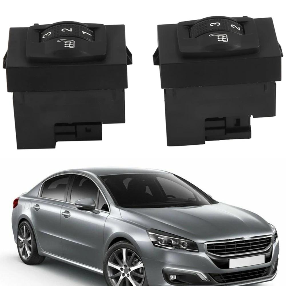 

2Pcs Seat Heating Switch Automotive Supplies Replacement For 508 2011-2015 98092845XT 98092846XT Car Original Accessories China Mainland