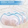 3 Pcs Bra Washing Bags with Handle and Zipper for Washing Machine Delicate
