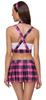 Cottelli COSTUMES - 4-Piece Plaid Hot Schoolgirl Costume L