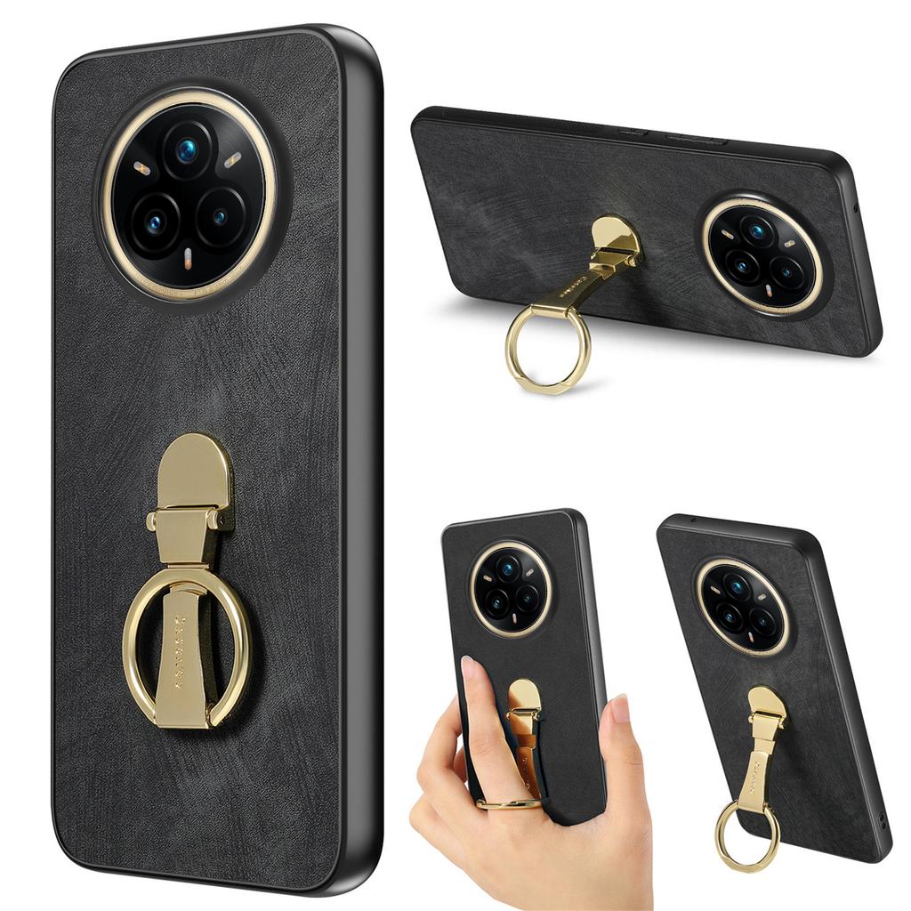 Pro Realme 14 Pro 5G Pouzdro CASENEO D22 Skládací Stojánek Retro Kožený Zadní Kryt Telefonu