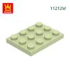 Non-Toxic 61Pcs/Lot 11212W Plate 3 X 4 Building Block Moc Color Accessories Compatible With Brick Diy Children'S Toy Assembly Parts