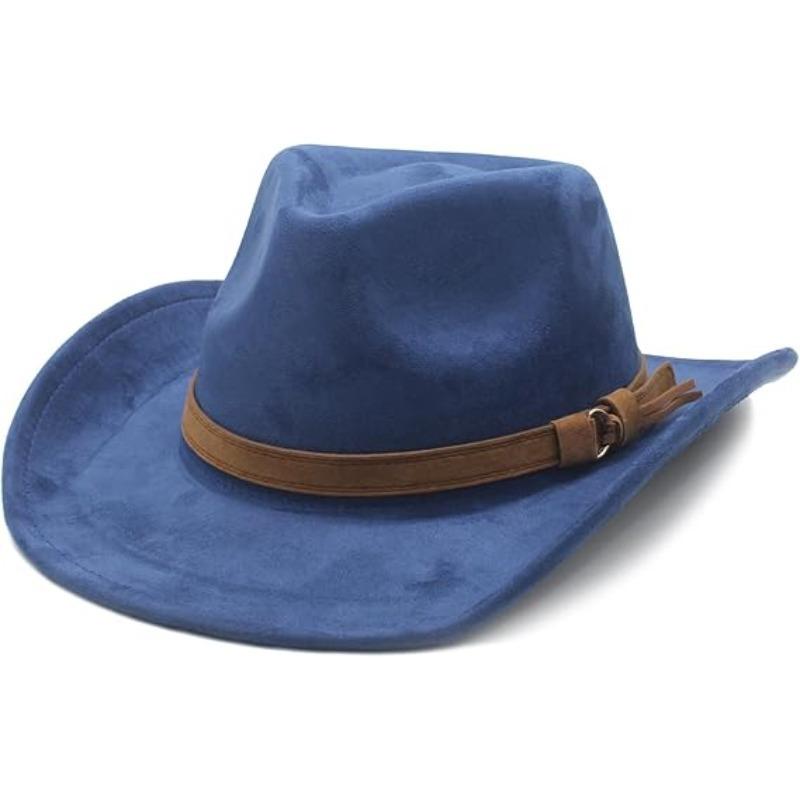 JYL TS DIY Джинсовая шляпа-федора с логотипом бычьей головы, унисекс, джинсовая sea​​blue_M(56-58cm） сиена