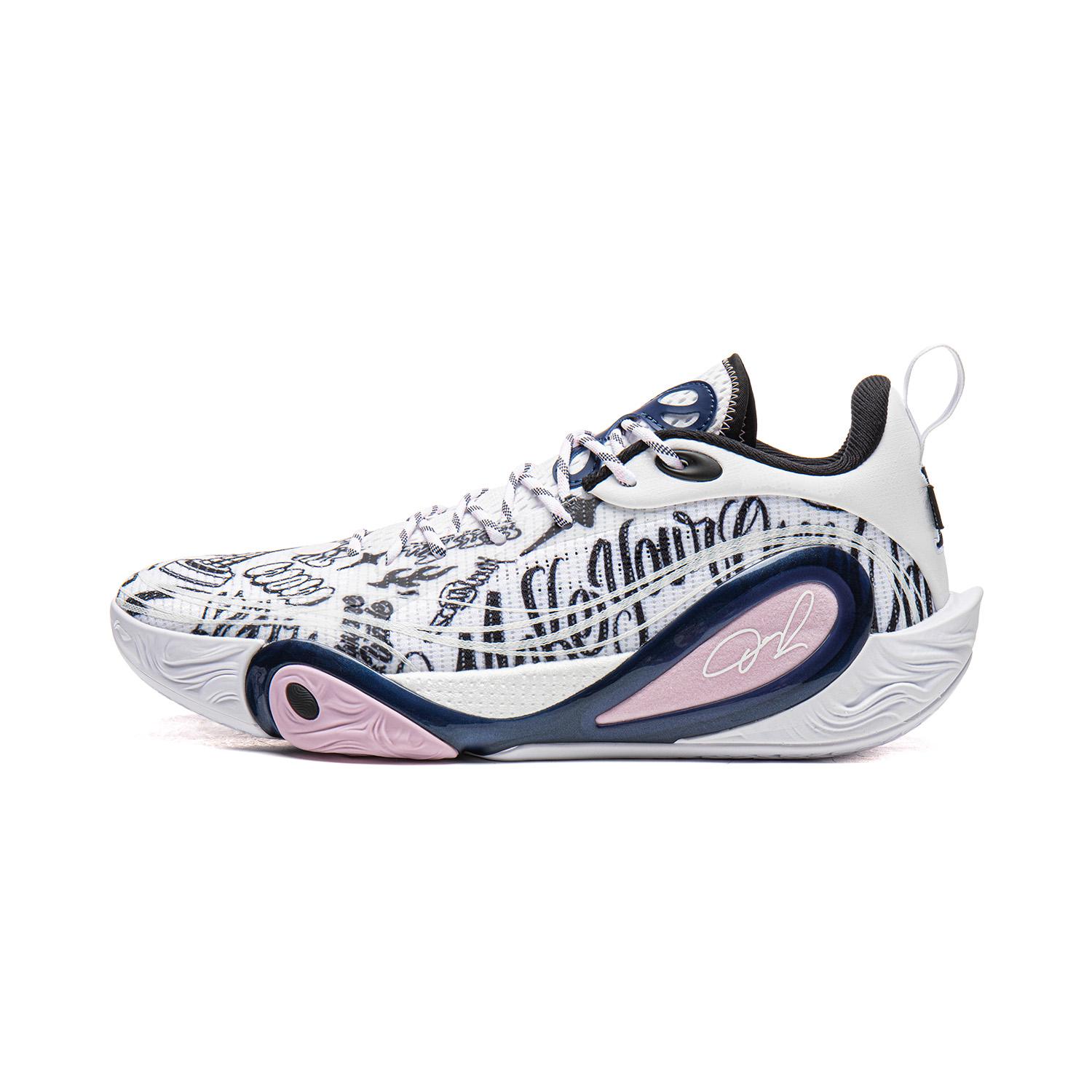 

Li Ning DLO1 Jay Flow Russell Generation Full Palm Cushion Technology Butterfly TPU Stabilizing Support Low Top Basketball Shoes ABPV009-18 39