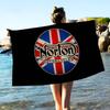 N-NORTONS Motorcycle Microfiber Blanket Quick Drying Beach Towels Oversized Printing Super Absorbent Pool Towel Blanket