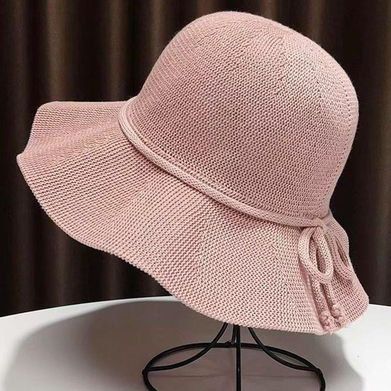 Summer Womens Breathable Polyester Fisherman Hat With Foldable Sunshade For Beach Outdoor Use