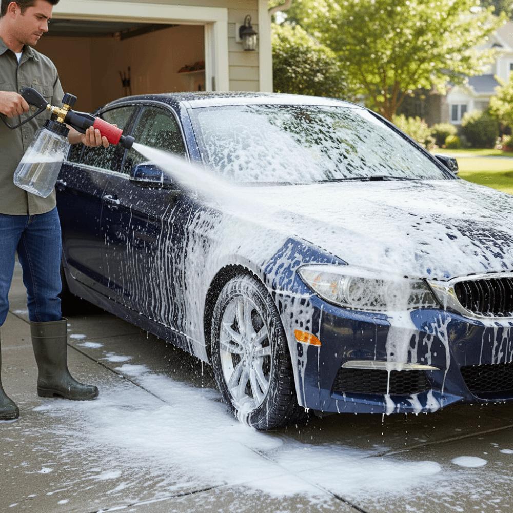 Adjustable Big Mouth High-Pressure Foam Spray Professional Foam Tool  Vehicle Detailing