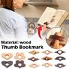 Page Turning Fixed Thumb Bookmark One Hand Reading Thumb Book Support  School Office