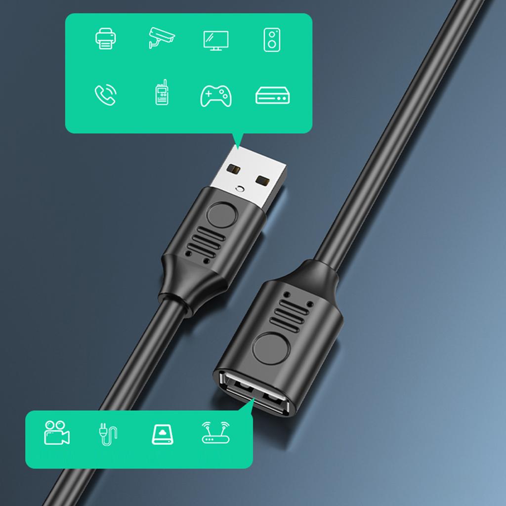 USB Male Female to 4pin Bare Wire Cable, Pigtail Cable 480Mbps USB2.0 Power Data Cable Pigtail Cable