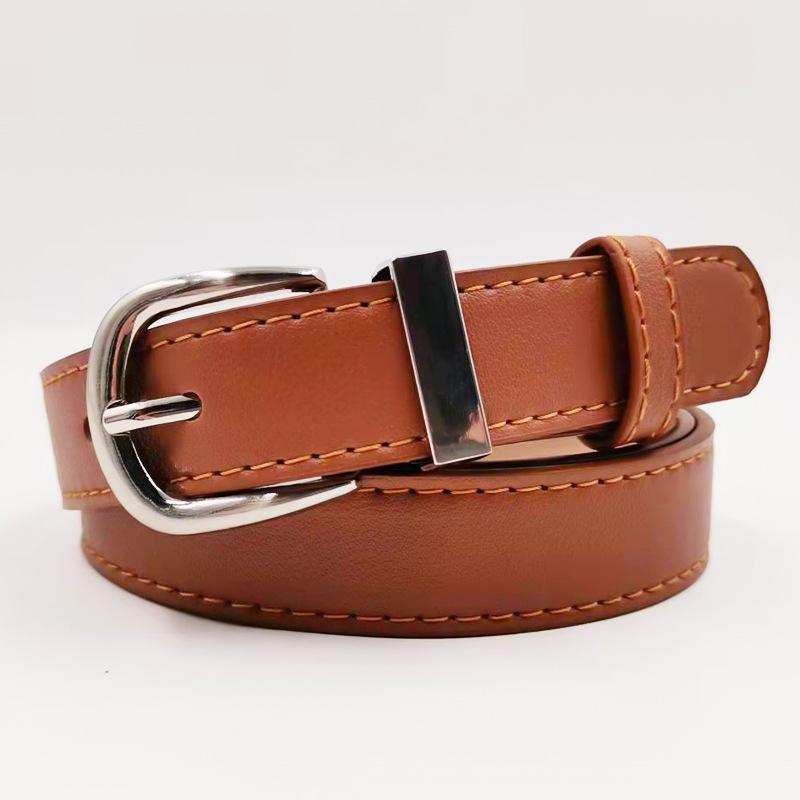 New Simple and Versatile Decorative Belt Korean Fashion Belt Clothing with Belt for Women