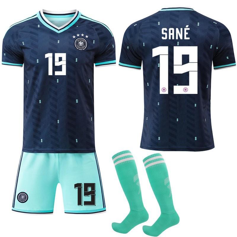 2627 Allemagne Extérieur Coupe du Monde N°. 8 Cross Jersey 7 Hafertz 10 Musiara Combinaison Uniforme de Football Homme