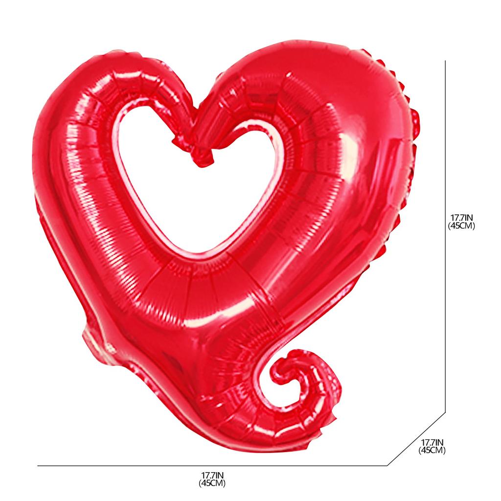 18 Inch Wedding Venue Party Valentine's Day Confession Heart Shaped Decoration