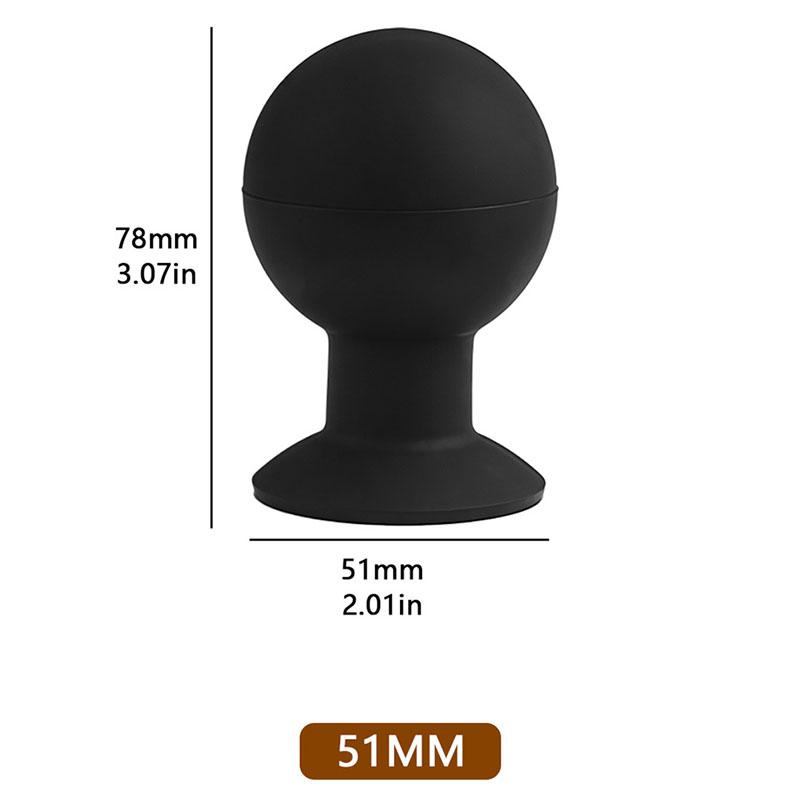 51/58mm Coffee Powder Suction Cup Cleaning Tools Coffee Grounds Remover Tool Free-knock Box Coffee Grounds Puck Ejector Tool