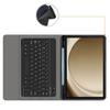 Hülle mit Tastatur für Samsung Galaxy Tab A9+ Plus 2023 11" (X210/X215/X216) Magnetische Bluetooth-Tastatur Alogy Schwarz + Glas