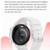 Smart Talk Watch Damen AMOLED Display NFC Steuerung Mass Dail Bluetooth Anruf Smartwatch Herzfrequenz Blutdruck Frauengesundheit