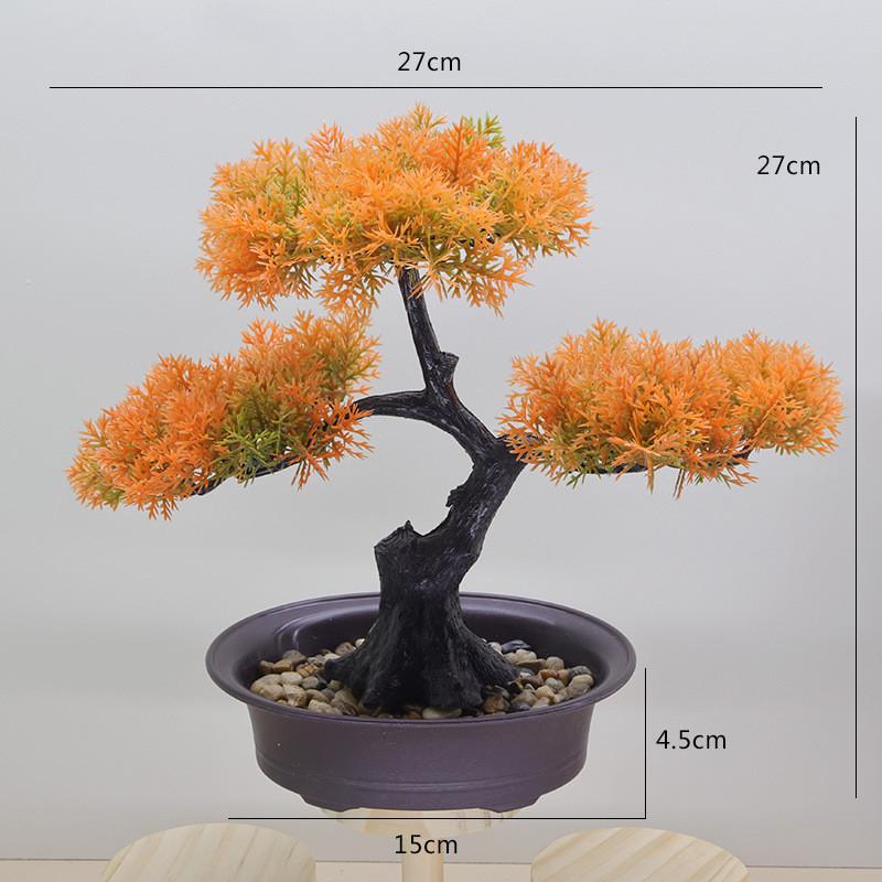 Künstliche Kiefer mit Kunststoffmaterial für Heim- und Gartendekor und Balkonlandschaft