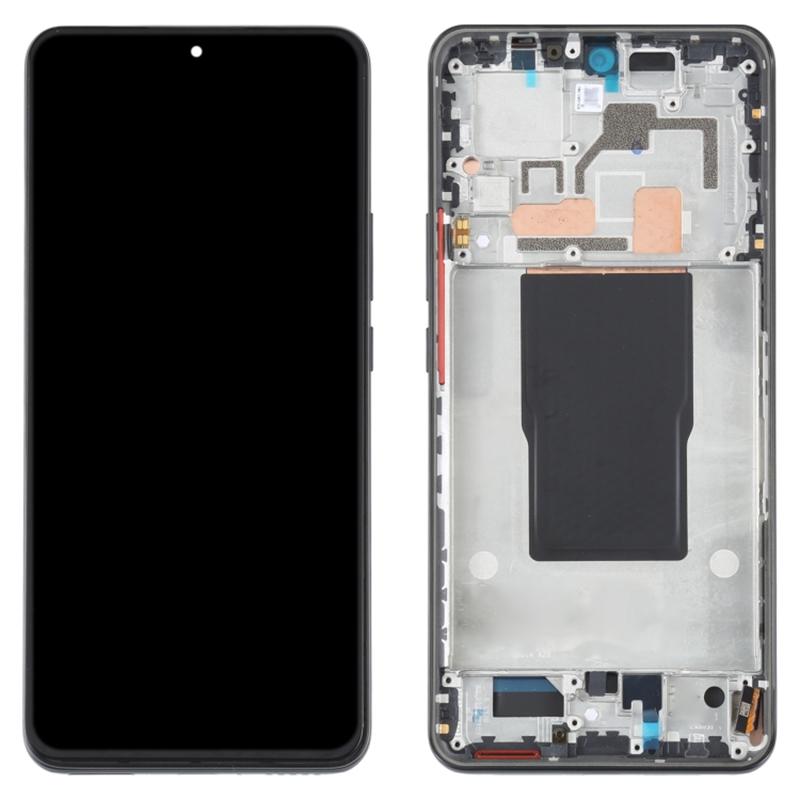 For Xiaomi Redmi K50 Ultra 5G/12T 5G/12T Pro 5G Grade S OEM AMOLED Screen and Digitizer Assembly+Frame Part (without Logo)