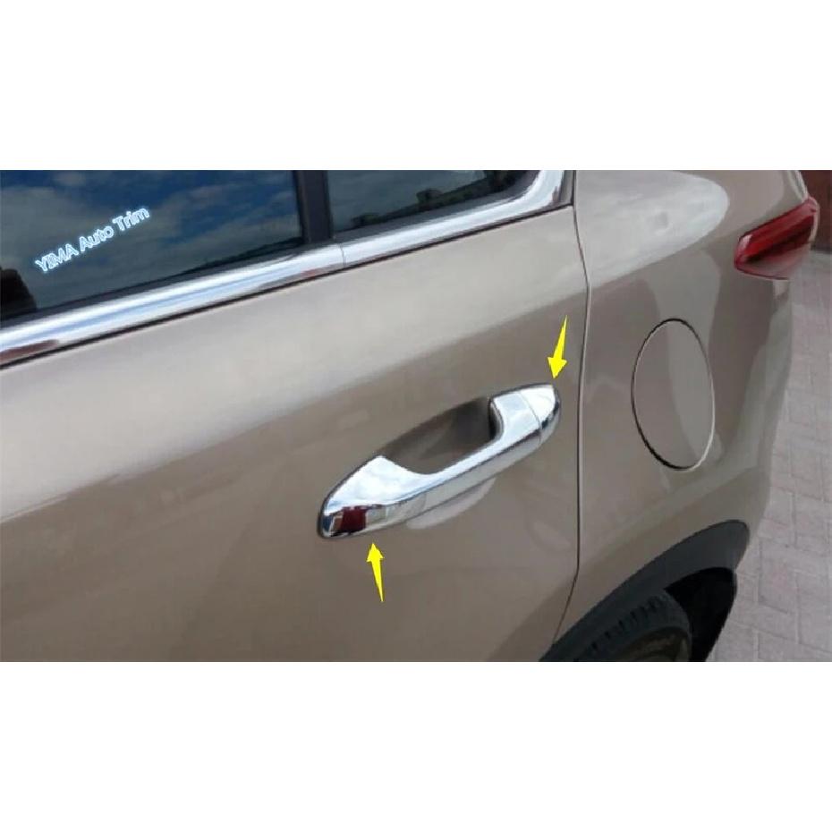 Door Pull Doorknob Handle Catch Decor Protect Cover Trim For KIA Sportage 2016 - 2018 Exterior Modified Chrome Car Accessories