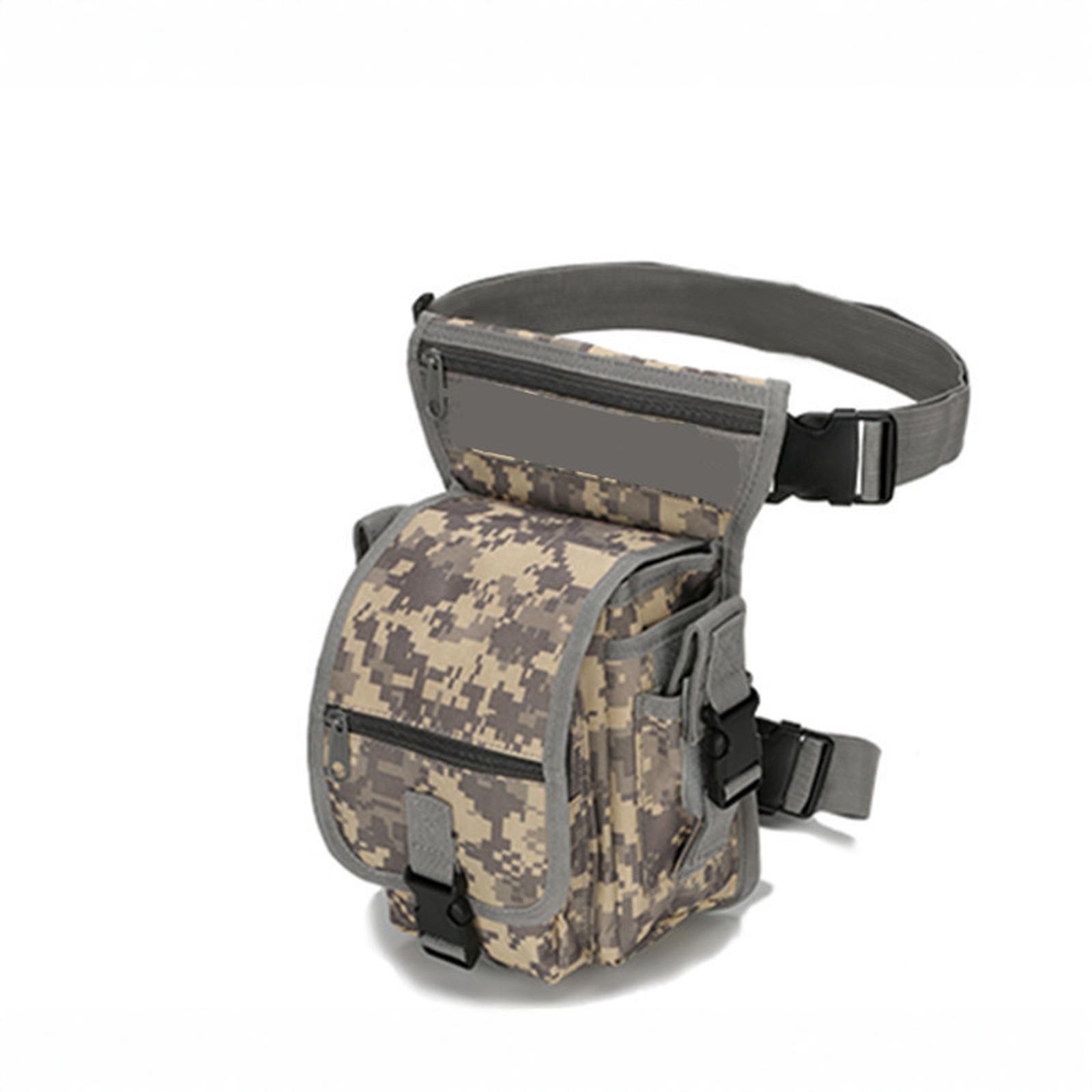 

Outdoor Multifunctional Leg Bag Military Enthusiast Riding Camouflage Bag Hunting Bags One Size