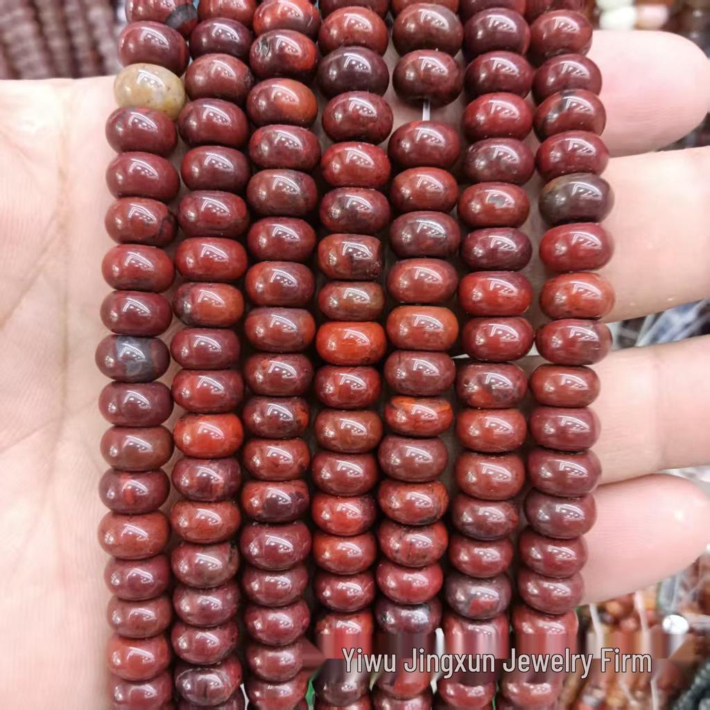 100 Natural Stone 5x8mm Abacus Beads for Jewelry Making – Bracelets & Necklaces