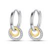 Plated Hoop Earring for Woman Pendientes Drop Earring Fashion Jewelry