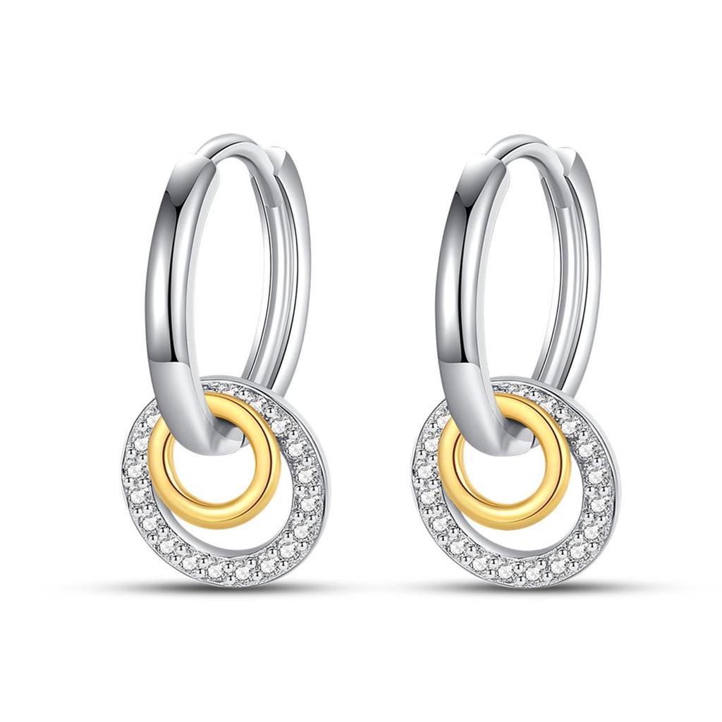 Plated Hoop Earring for Woman Pendientes Drop Earring Fashion Jewelry