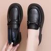 Spring and Autumn New Soft-soled Work Shoes Flat-soled Medium and Old Comfortable Single Shoes Non-slip Fashionable Women