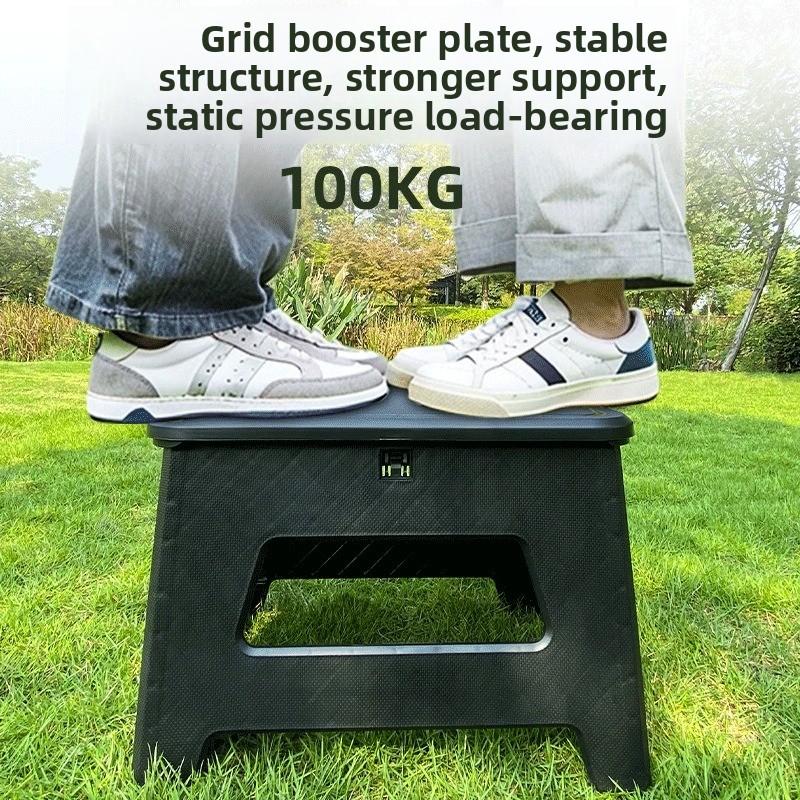 Inodoro portátil plegable para acampar, inodoro de emergencia para coche, viajes y exteriores