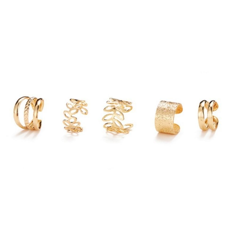 C-Shaped Clip Earrings Non-Piercing Ear Clip Earrings Gifts Jewelry Accessories Daily Wear
