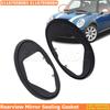 51167058083 51167058084 1Pair Door Side Mirror Gasket Rubber Pad Sealing Ring For MINI Cooper R50 R52 R53