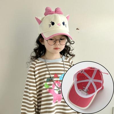 Children's Hat Spring and Autumn Style Thin Sunshade New Boy Going Out To Visit The Park Super Baseball Cap Girl