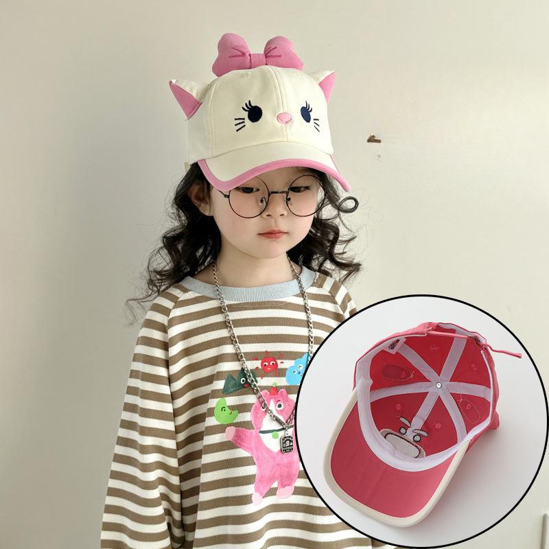 Kinderhut Frühling und Herbst Stil Dünner Sonnenschutz Neu Junge Ausgehen zum Parkbesuch Super Baseballkappe Mädchen