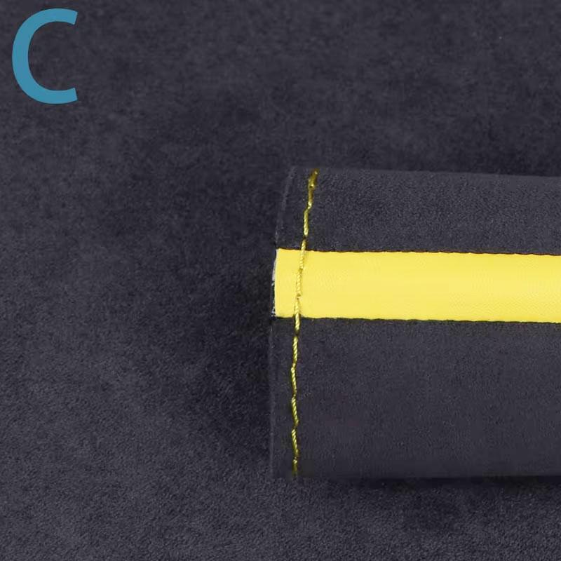 ize Carbon Fiber Leather Car Steering Wheel Cover For Mazda CX-3 CX3 CX-5 CX5 2017 2018 Mazda 6 CX-9 Suede Car Accessories