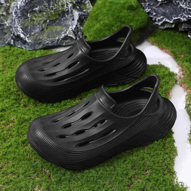 

Fashion Outdoor Men s Beach Sandals Breathable EVA Soft Slippers Non-slip Man Garden Shoes Male Sneakers Summer Water Shoes 41