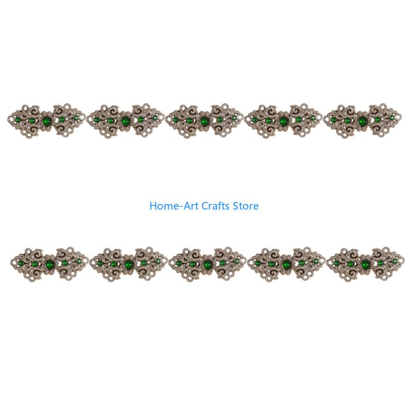 

Y3NA 10Pcs Metal Chinese Knot Button Cheongsam Knot Buttons Sewing Fasteners 2025 New Dropping