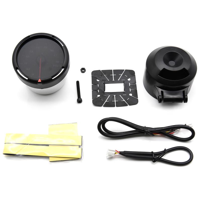 64 Colors 60mm Turbo Boost Pressure Gauge Car Tachometer Volt Water Temp Oil Temperature Oil Press Rpm Vacuum Auto Gauge Meter