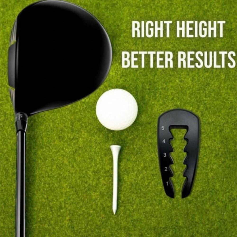 Adjustable Golf Tee Height Tool Puller Golf Training Aid Golf Tee Depth Setter  Golf Practice Tools