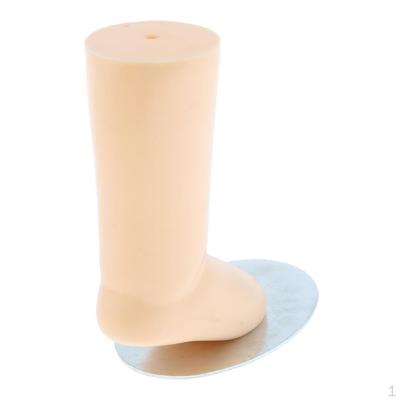 Kid / Baby Boy, Girl Unisex Feet Foot Display Sock Plastic 9cm, Skin Color