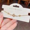 Unique and trendy zircon bracelet - women's light luxury, versatile design
