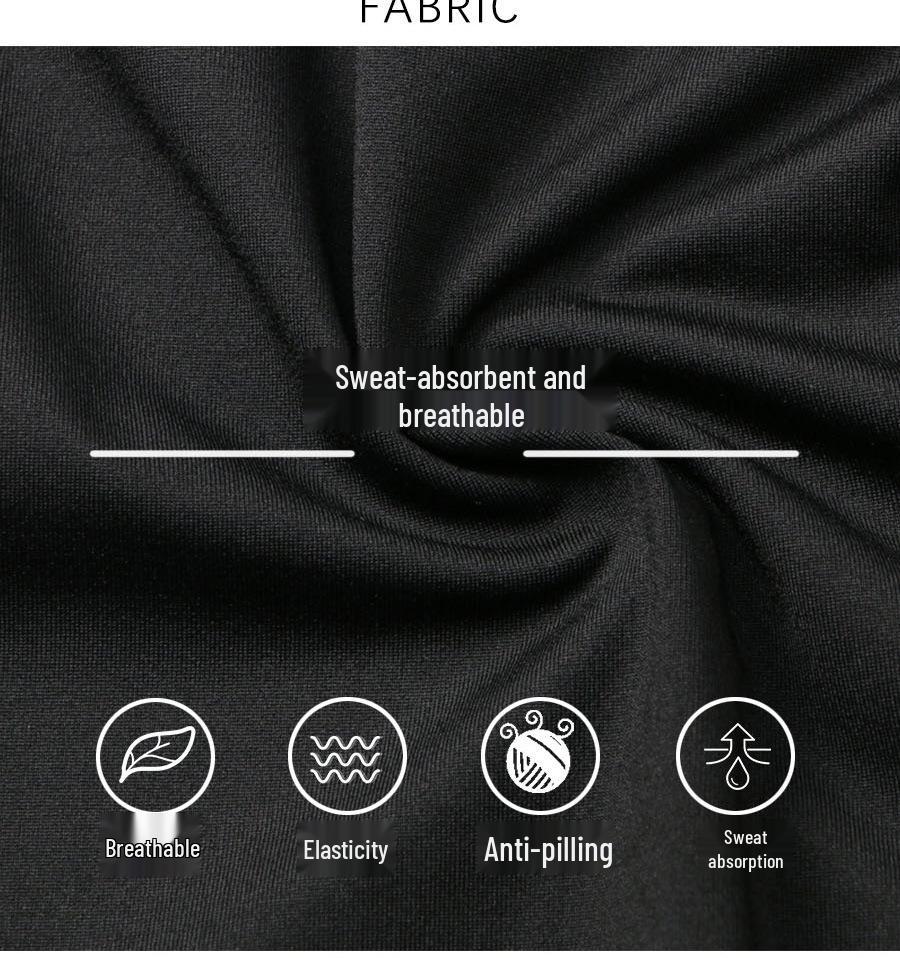 Men's Outdoor Pro Basketball Compression Tights & Quick-Drying Long-Sleeve Sports Shirt