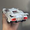 1:24 Lamborghini Countach LP500S Sideswipe Supersportwagen Spielzeugauto Modell Sound und Licht Kinderspielzeug Sammlerstücke Geburtstagsgeschenk Spielzeug