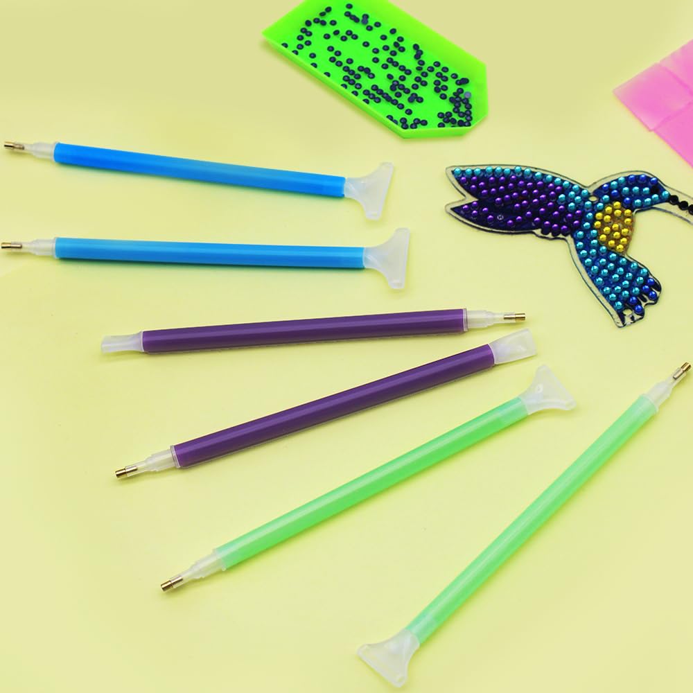 AIFUDA Diamond Art Painting Tools - 45 Diamond Pens & 20 Adhesive Clay for DIY Diamond Painting
