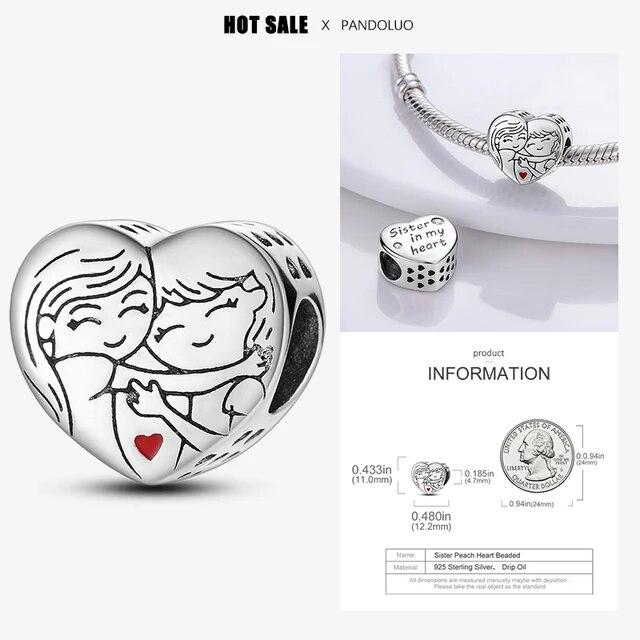 Charms 925 Original FitNew 925 Original Charm Bracelet Women 925 Silver Pendant Beads DIY Jewelry Gift