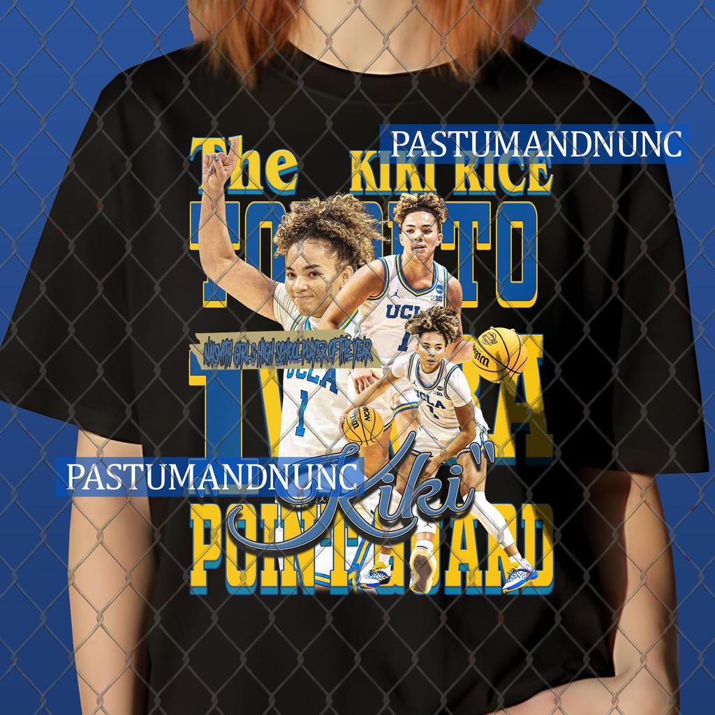 Bootleg Kiki Tee Rice Shirt American BasketBall DTG Print Graphic T-Shirt Gift Unisex Youth Design Wear Bestseller Limited Retro Vintage