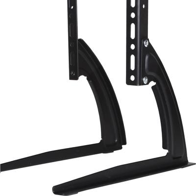 HILLPORT Universal TV Stand Base For 32''-65" Plasma LCD Flat Screen Height Adjustable Monitor Mount Bracket Arm Load 45 Kg DZ77